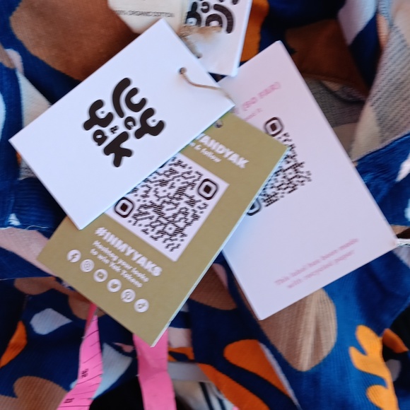 Lucy & Yak Organic Cotton Corduroy Blue Boilersuit Jumpsuit sz S NWT - Picture 8 of 14